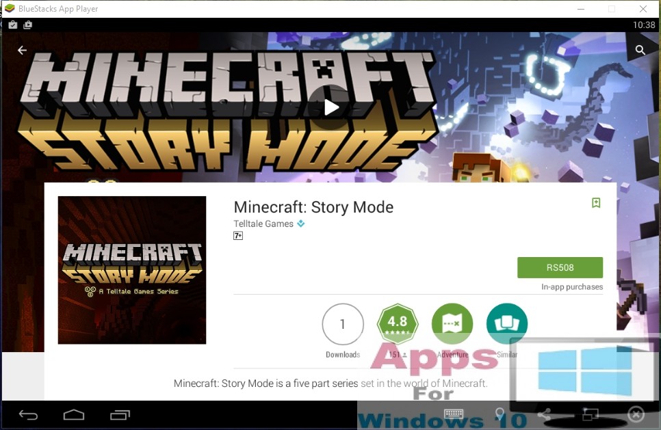 download minecraft story mode for mac